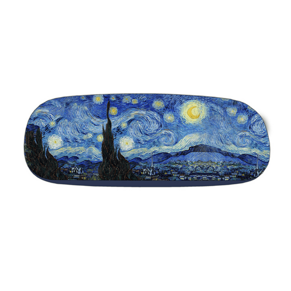 Plumeria Glasses Hard Case and Cloth - Starry Night