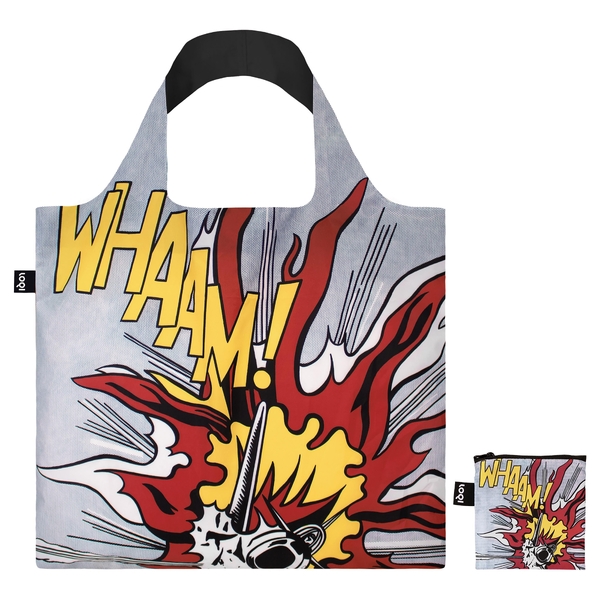 LOQI Reusable Shopping Bag Museum Roy Lichtenstein Whaam!