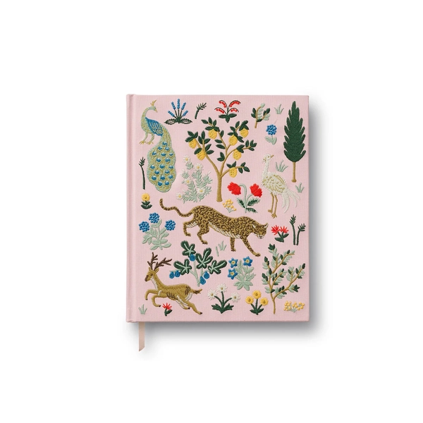 Rifle Paper Co. Embroidered Sketchbook - Menagerie