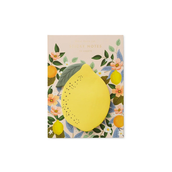 Rifle Paper Co. Sticky Notes - Lemon