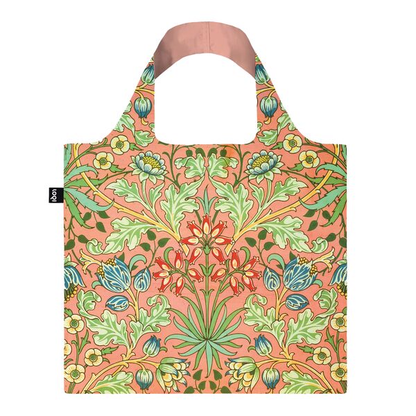 LOQI Reusable Shopping Bag William Morris Hyacinth